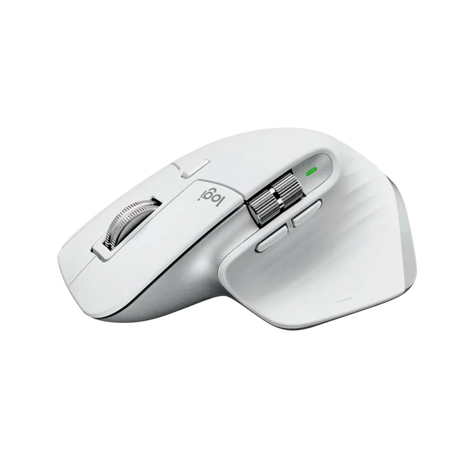 Mouse sem Fio Logitech MX Master 3S Cinza Claro