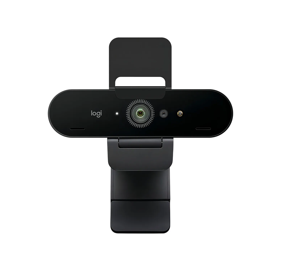 Webcam Logitech Brio Ultra HD 4K com Microfone Embutido Preta