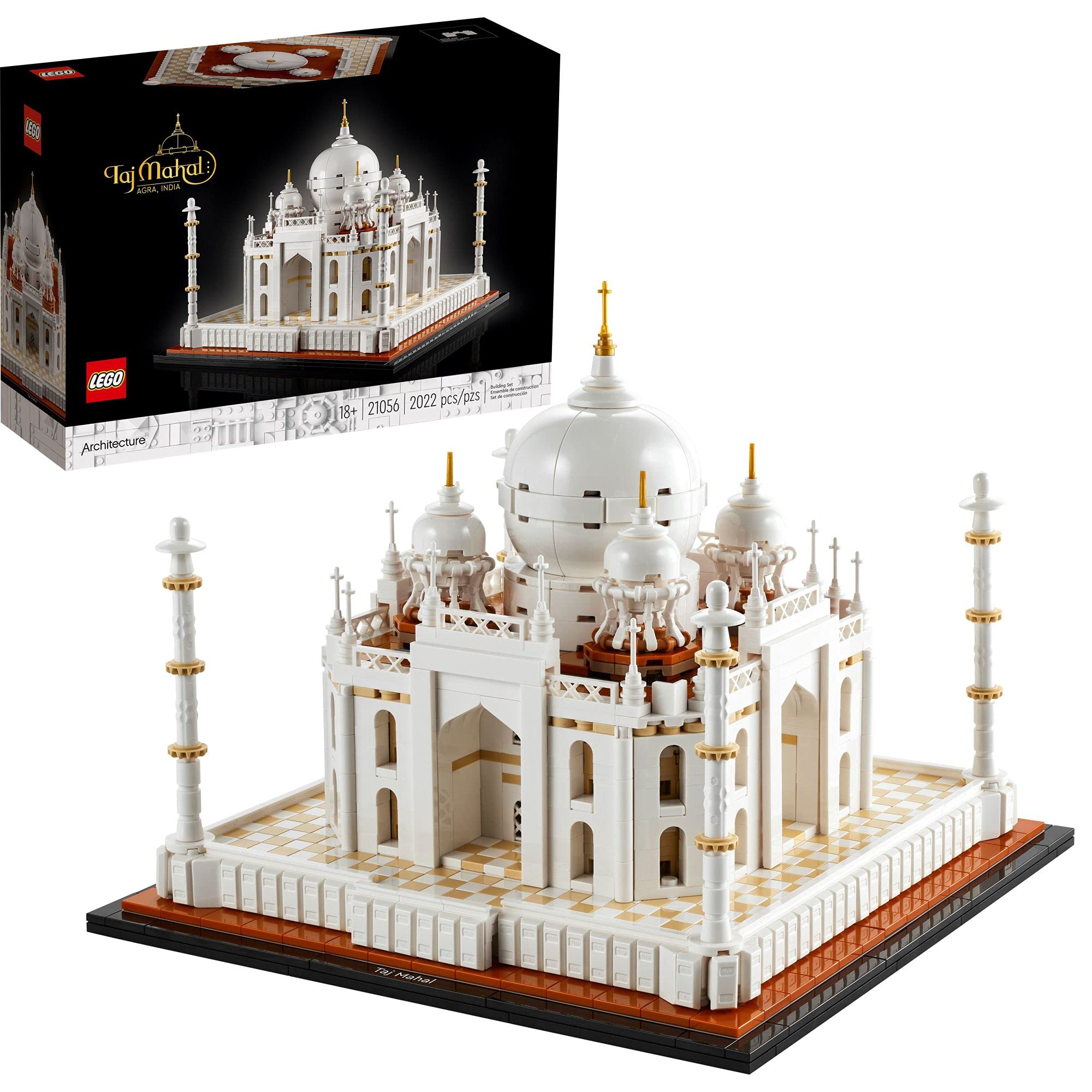 LEGO® Architecture Taj Mahal 21056 Kit de Construção 2022 Peças